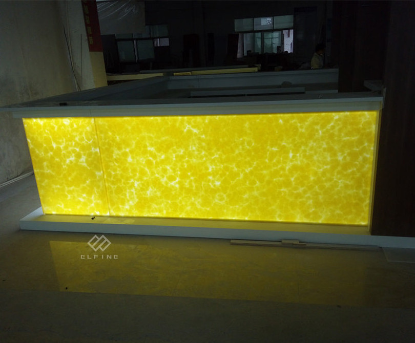 Hot sale design restaurant  led light bar designs bar counter for fast food