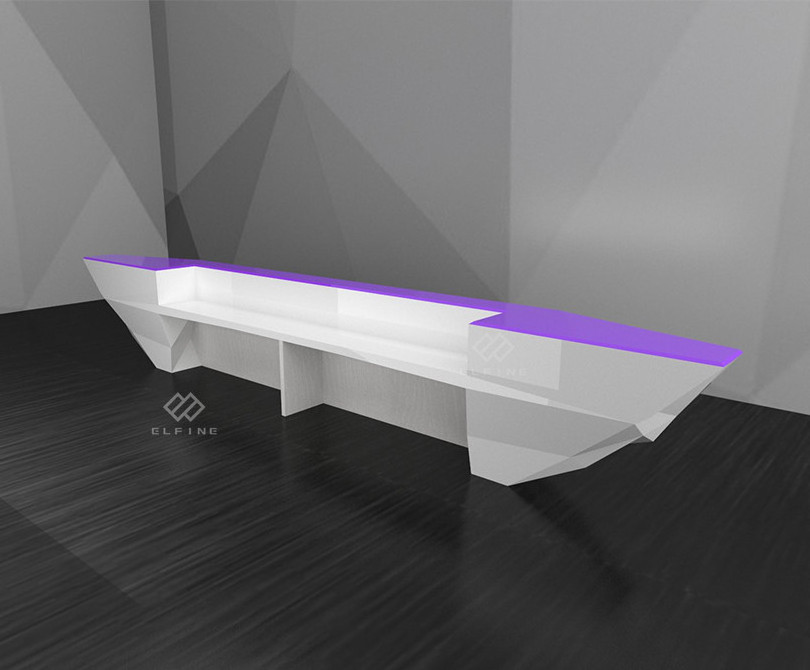 Night Club Wholesale Design Bar Set Furniture Restaurant Counter Design Boat Shaped Bar Counter Modern Commercial Furniture