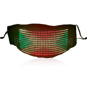 newest full color led screen mask led APP controlled DIY mask