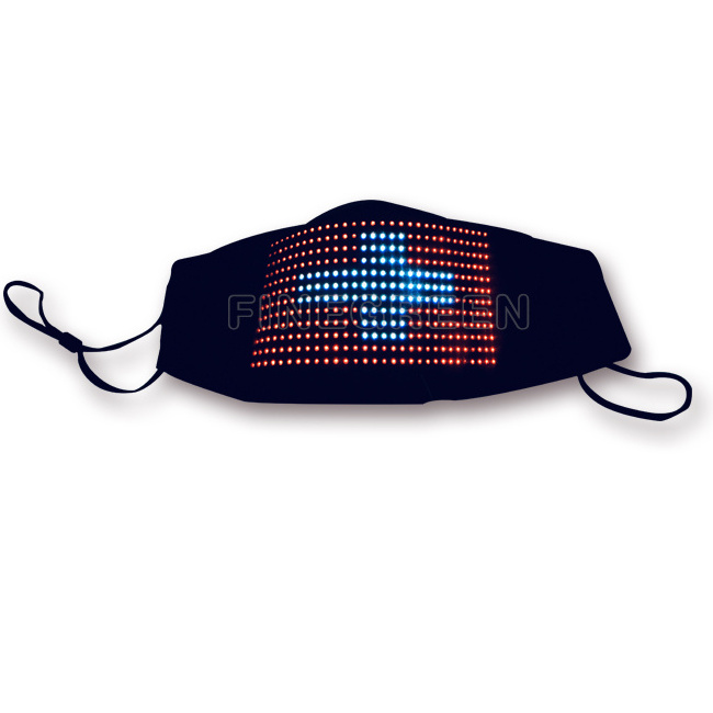 newest full color led screen mask led APP controlled DIY mask