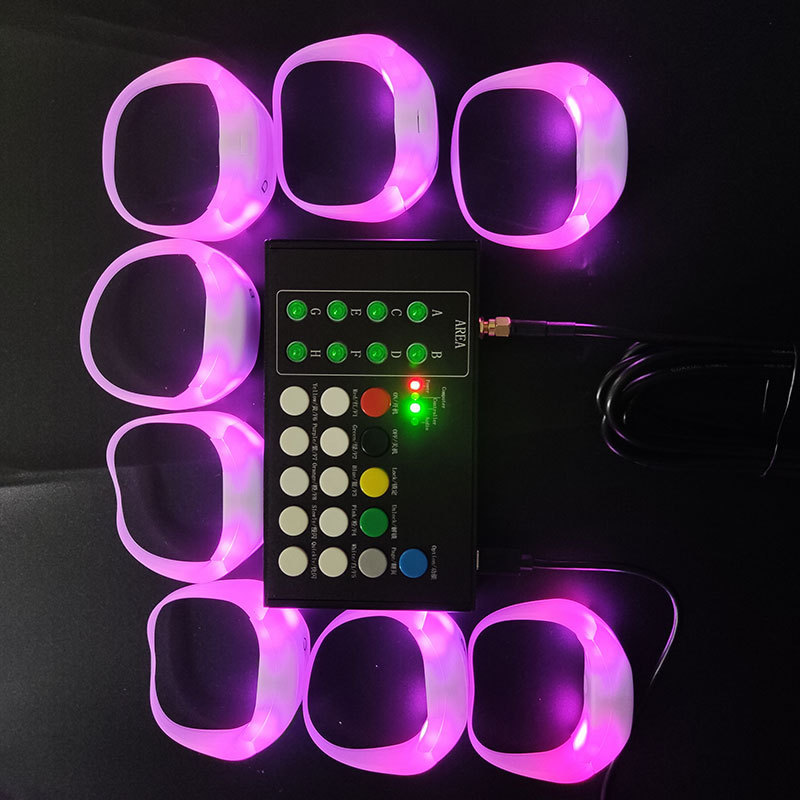 concert festival led flashing bracelet light up led wristbands party supplies