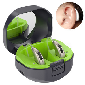 Daily use trending products 2024 new arrivals noise canceling sound amplifier digital hearing aid bte hearing aids rechargeable