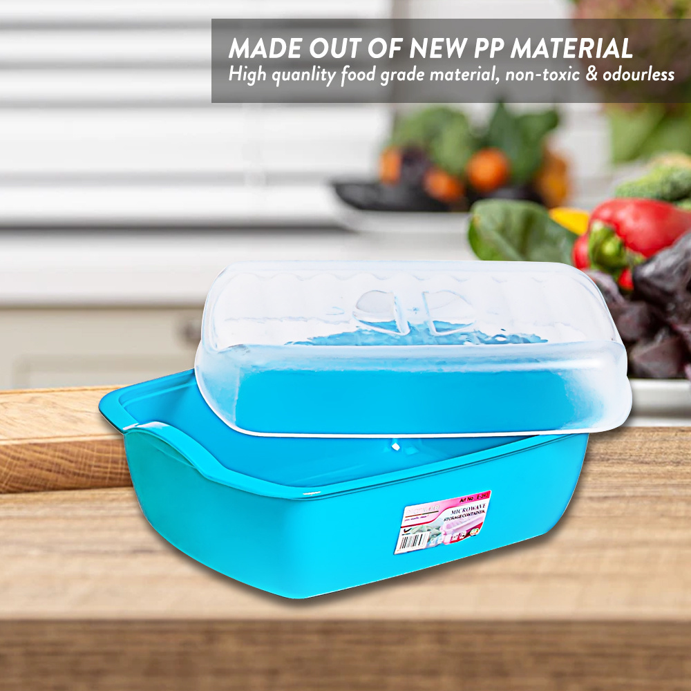 Elianware Freshness Preservative for Lettuce Berry Storage Box Food Keeper Tray Case Food Keeper With Transparent Cover