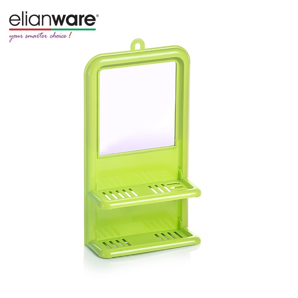 Elianware High Quality Design Multi Colour Layout Frame Decorative Portable Wall Bathroom Reflective Glass Mirror