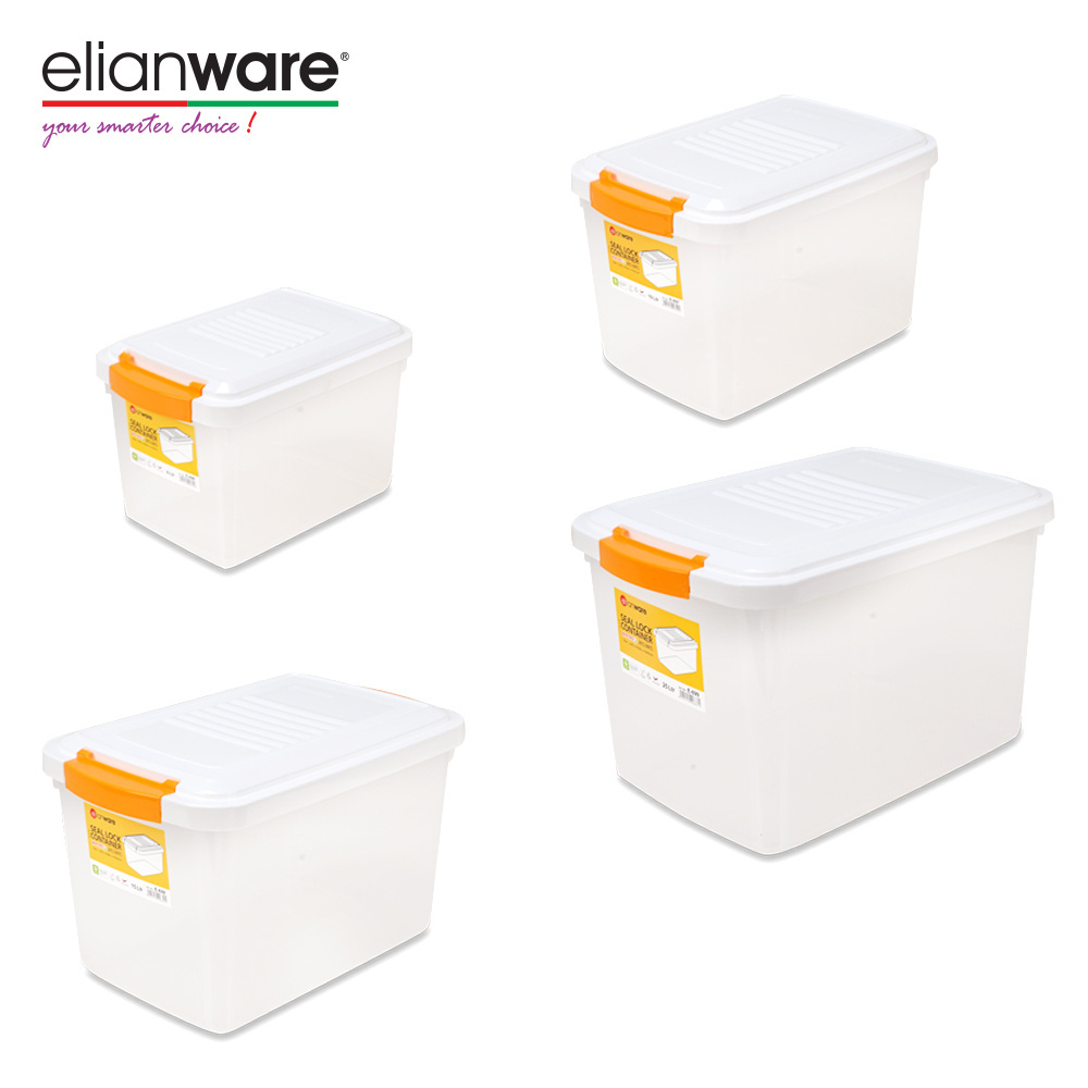 Elianware Ezy-Lock BPA FREE Large Capacity Seal Lock Food Storage Container With Side Handle