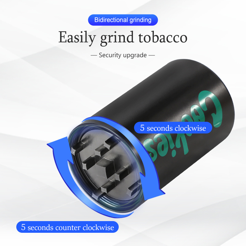 New USB Recharge Portable Automatic Herb Grinder High Quality Metal Electric Mini Electronic Tobacco Dry Spice Herb Grinder