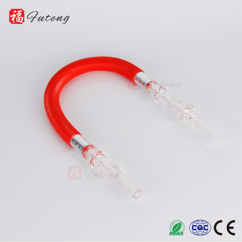 Wholesale Red Hoses Flexible Disposable Cheap Shisha Hookah Silicone Hose