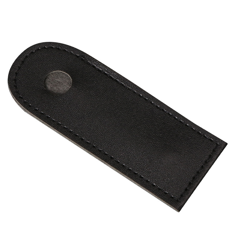 Eliao black smoking pipe knife bag new arrival smoking pipe cleaner pouch hot selling tobacco pipe cleaner leather bag