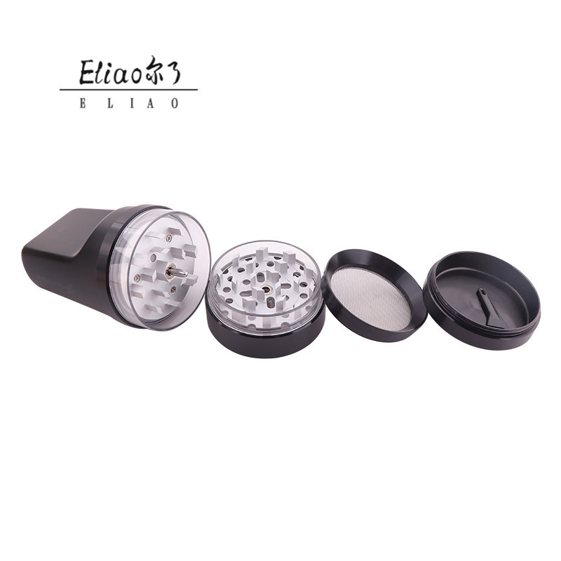 Eliao New arrival wholesale high quality Aluminum alloy tobacco Grinder  Electric grinder for herb