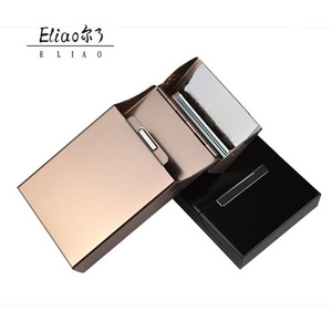 YiWu Erliao Fashion Individuality cigarette case box Aluminum Exquisite Women Cigarette Case