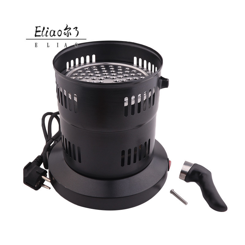 Erliao Hot selling Electric shisha heater charcoal wholesale shisha coal burner stock Hookah shisha charcoal burner