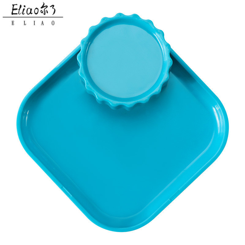 Erliao factory price herb grinder with rolling tray plastic smoking rolling tray acrylic tray with herb grinder