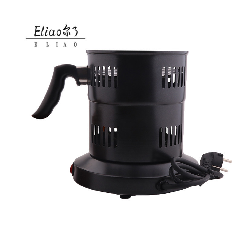 Erliao Hot selling Electric shisha heater charcoal wholesale shisha coal burner stock Hookah shisha charcoal burner