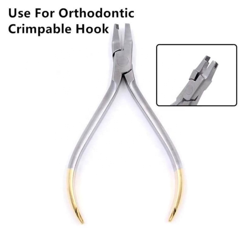 Orthodontic Pliers Use For Orthodontic Crimpable Hook Dental