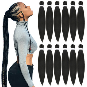 Wholesale Price 26 inch 90g hair braid, braid hair,prestretched braiding hair