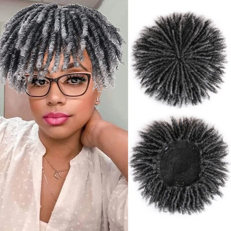 Hot sell 8Inch Crochet Braid wig dreadlocks extensions for black men wig afro twist hair extensions braids wig