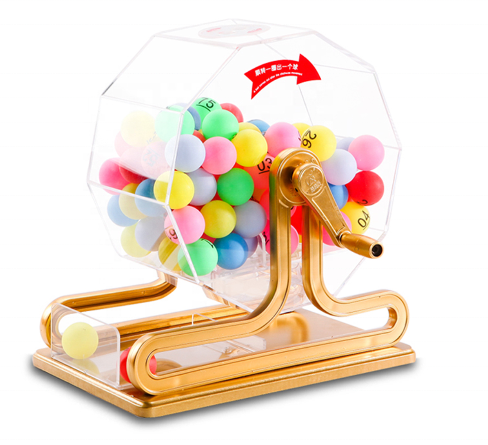 Lottery machine/Bingo machine with winning balls