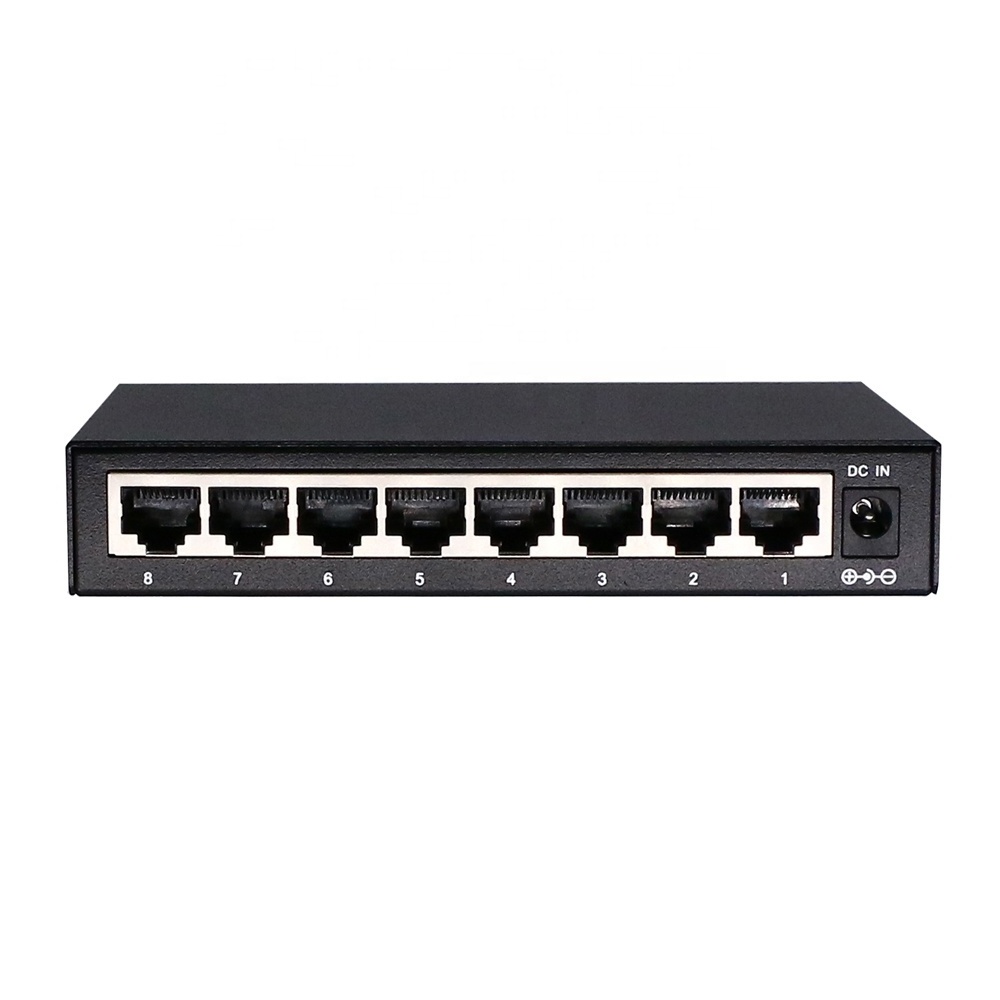 ECOM S1108GV 8*1000Mbps Ports Gigabit Ethernet VLAN Switch 5 RJ45 ports DesktopFast Network Switch LAN Hub Switch Ethernet