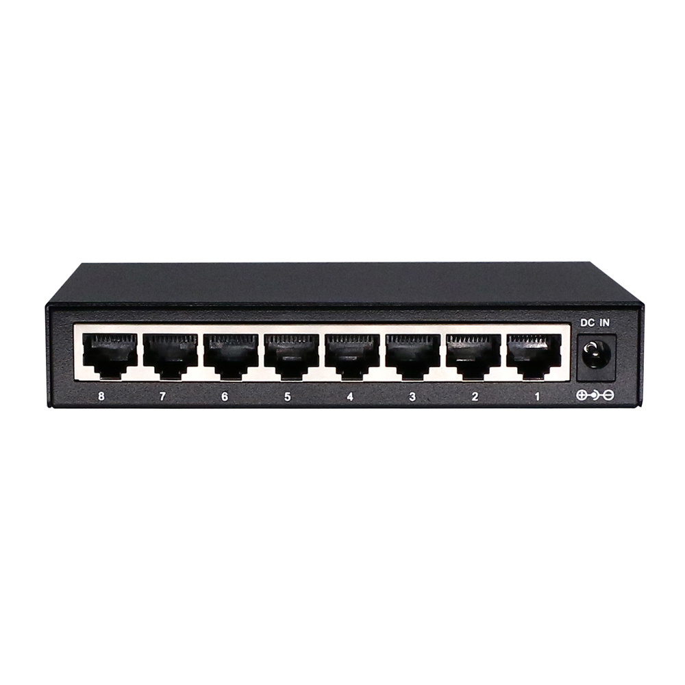 ECOM S1108GV 8*1000Mbps Ports Gigabit Ethernet VLAN Switch 5 RJ45 ports DesktopFast Network Switch LAN Hub Switch Ethernet