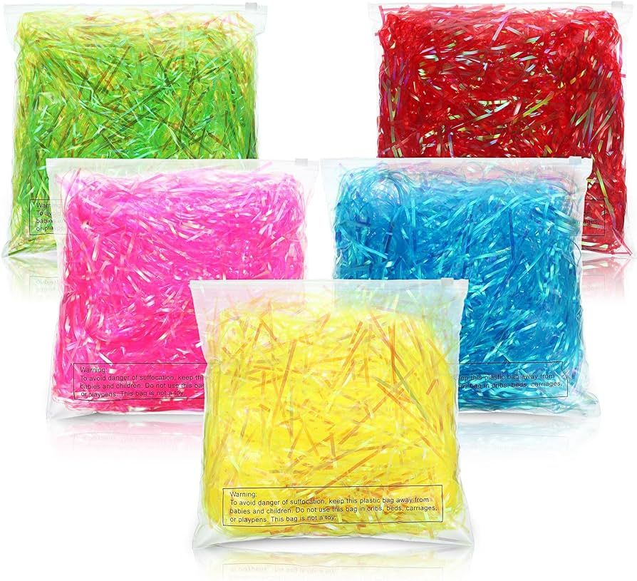 50g/bag DIY Dry Eco Friendly 500G Packing Color Crinkle Filler Shredded Cut Paper Raffia Lafite Grass For Package Gift Box