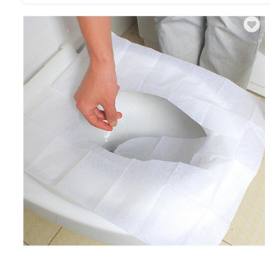 Disposable Flushable  T Healthy Care and Disposable 1/2 Half Fold FSC  Two-pi Paper Toilet Seat Cover Paper