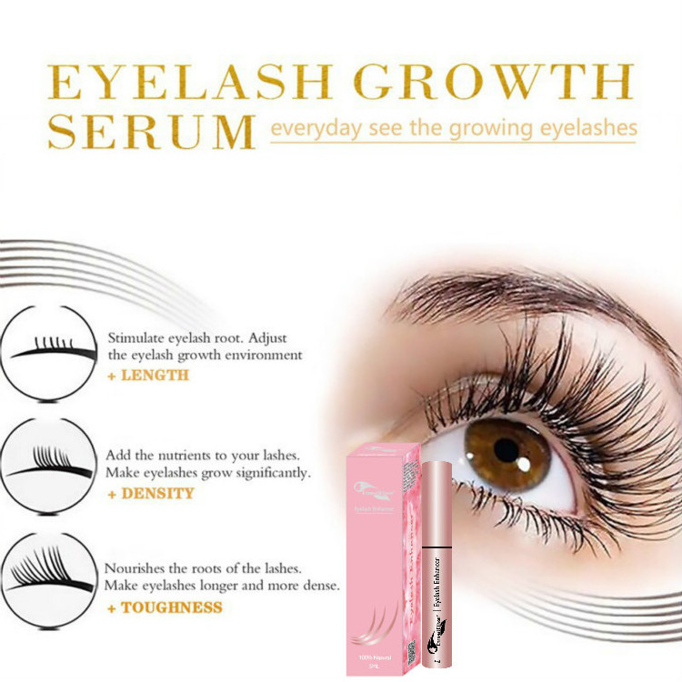 Free sale rebranded new herbal formula vegan effective eyelash growth product