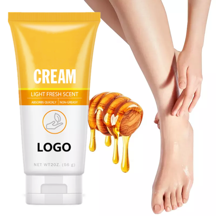 low moq dead skin removal hand cream custom logo korea foot cream for cracked heels