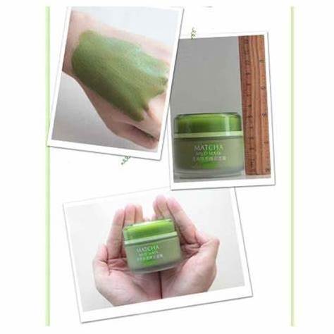 Highly demanded wholesale skin care best sale very popular Matcha facial mask mud