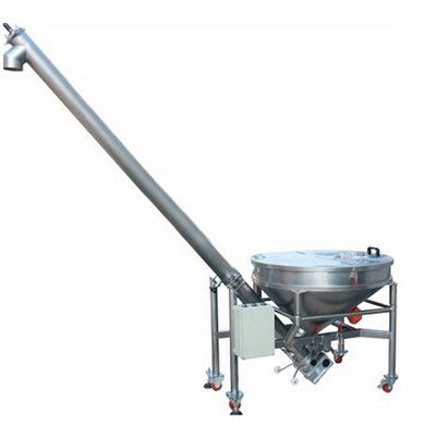 Food Conveying Equipment/ Bucket Elevator Belt Stainless Steel Inclined Screw Conveyor