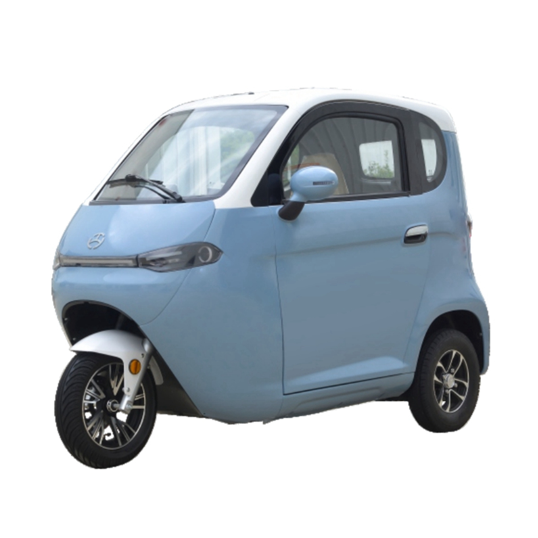 Colour customized electric tricycle with cover moped mini car