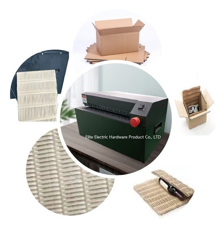 Waste paper Recycling Machine Cardboard Shredder Cutting Corrugated Cardboard into Honeycomb Packaging Materials