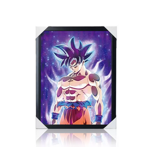 Custom printing 3D Poster Flip Lenticular Anime 3D Dragon Ball  Posters Movie Poster 3D Picture Print For Wall decor