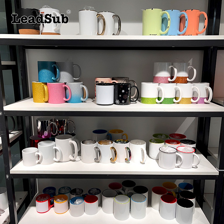 Cheapest Price Stocked Wholesale Sublimation Ceramic Mugs Various Styles Stock Coffee Tea Sublimate Cups with well coated