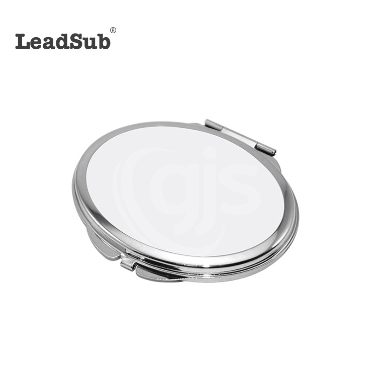 Leadsub Personalized compact mirrors Sublimation pocket mirror Hand Pocket Folded-Side Cosmetic Make Up Mirror