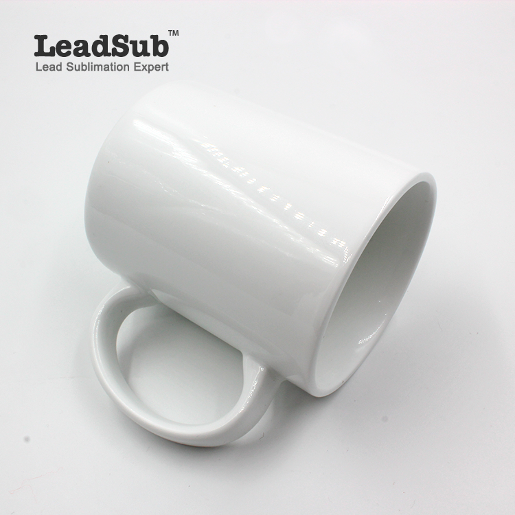 sublimation mug 11oz blank coffee mugs for sublimation printing bulk white ceramic round handle 11 oz sublimation mug