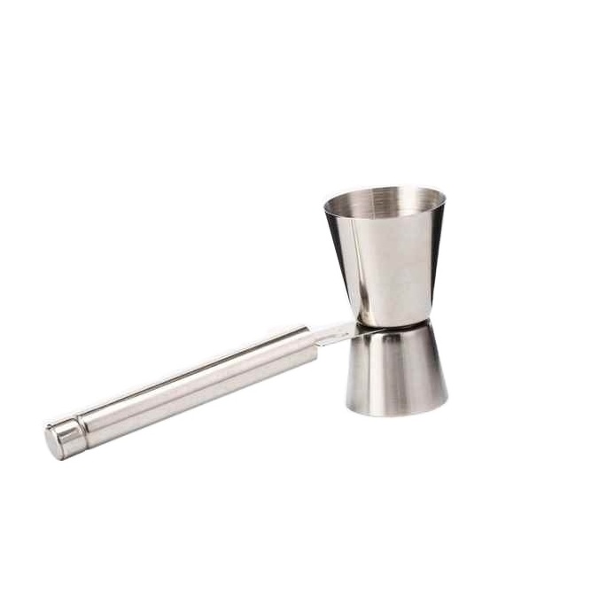 Stainless Steel Peg Measure With Handle Double-headed Measuring Cup 20/40ml Cocktail Cocktail Jigger Made In India Manufacturer