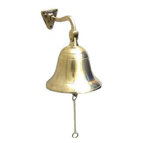 Ships Bell Polished Brass Hot Sale Metal Antique Finished Side Wall Bell For Sale Home & Hotels Rooms Wall Decoration Wholesale