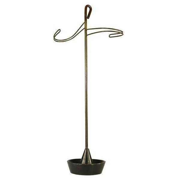 Umbrella Stand European Wrought Iron Handmade Metal Wholesale Customized Logo Printed Hotel Indoor & Outdoor Elegant Style 2023