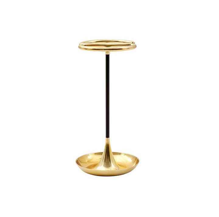 Small Gold Geometric Umbrella Stand Handmade Wrought Iron Umbrella Stand Freestanding Metal Elegant Style Marvelous Wholesale