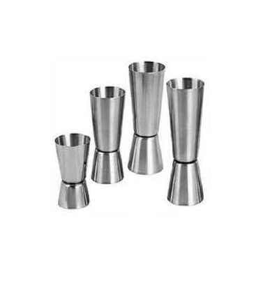 Stainless Steel Peg Measure With Handle Double-headed Measuring Cup 20/40ml Cocktail Cocktail Jigger Made In India Manufacturer