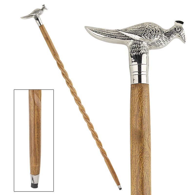 Antique Cobra Head Handle Cane Walking Cane Wooden Walking Stick Brass Derby Handle Designer Handle Cane Walking Stick 2023