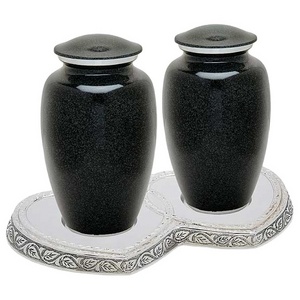 Cremation Urn Adult Funeral Box Keepsake Urns Casket funerary urn ossuary cinerary Human Memorial Black Shinny Finish New 2023