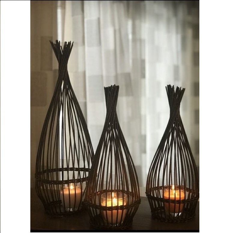 Black Shining Lantern with Diamond Window Factory Hot Sale Moroccan Candle Holder Lantern Manufacturer Cheap Price In India 2023