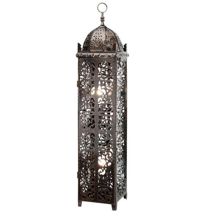 Black Wire Mesh Lantern 11.8-inch Tall Black Metal Mesh Lantern Antique Metal Candle Lantern for Indoor and Outdoor Garden 2023