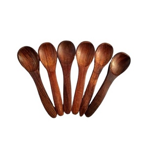 Premium Sheesham Wooden Salt Masala Tea Coffee Spoon Modern Handcrafted Mango Wood Factory Direct. Rich Export Experience