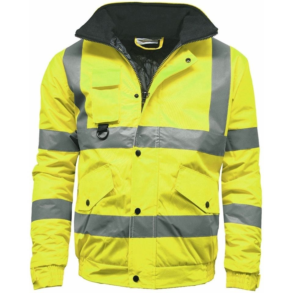 Reflective Safety Working Vest Reflector Jaket High Visibility Jacket With Pockets New High Quality 2023