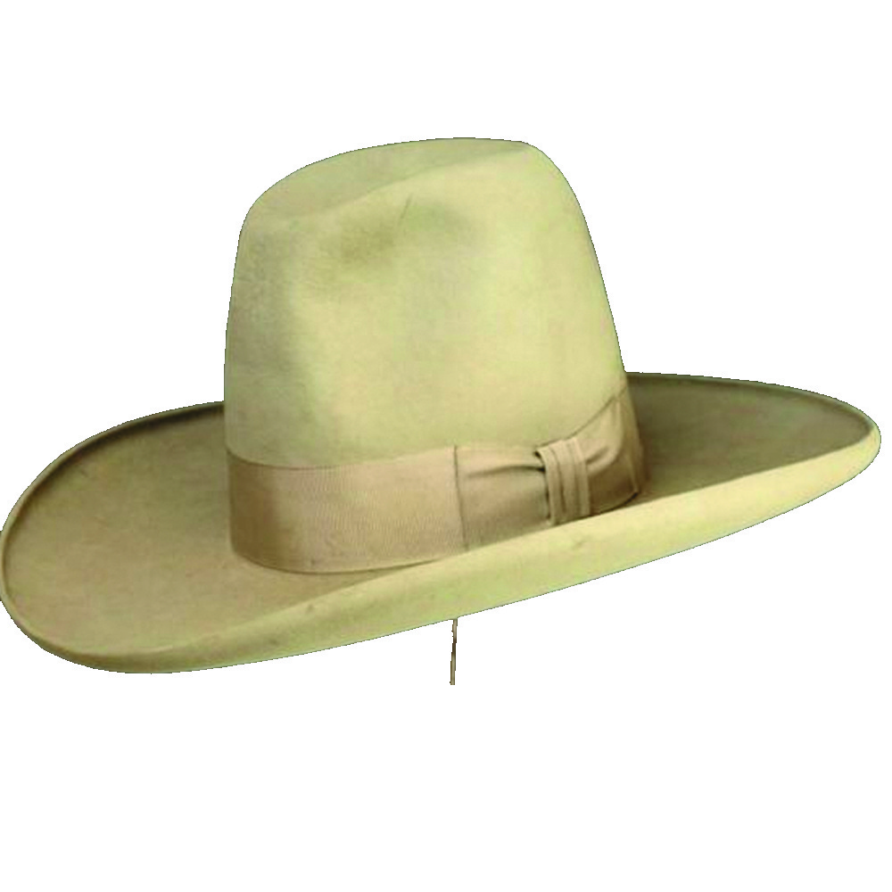 Handmade Vintage Explorer Cowboy Men's Leather Bush Hat Western Hat Country Hats With Chin Strap