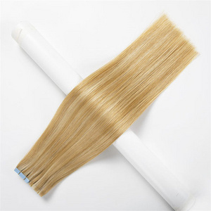 High quality invisible injected human tape in tape hair extension tangle free invisible tape in extensions