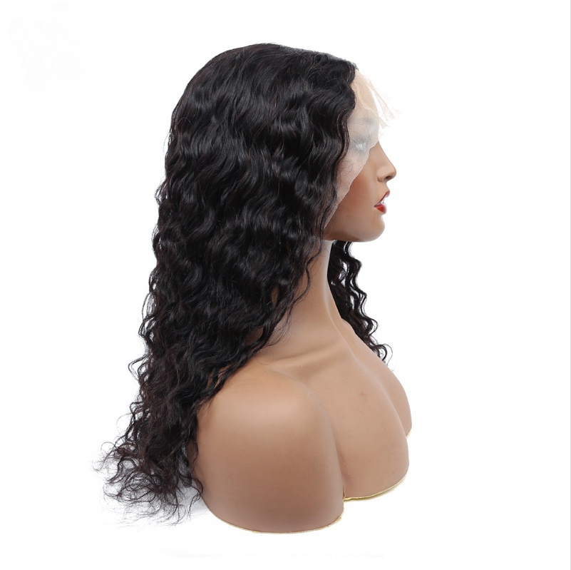 New Design Pre Plucked Glueless Full HD Human Hair Transparent Lace Front Wig for Black Women Raw Vietnamese Hair Wig