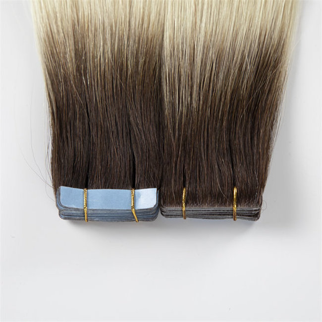 Elite Hot Sale Invisible Pu Tape Hair extensions T2/60 Russian Virgin Injected Tape in Hair Extension